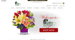 Desktop Screenshot of fischerflowers.com