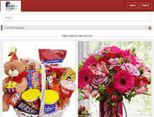 Tablet Screenshot of fischerflowers.com
